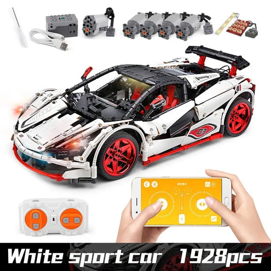 MOC RC Motorized ICARUS Supercar Racing Cars Bricks Toy 13067