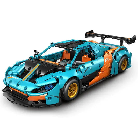 MOC RC Motorized McLaren P1 Hyper Sports Car Bricks Toy 13174