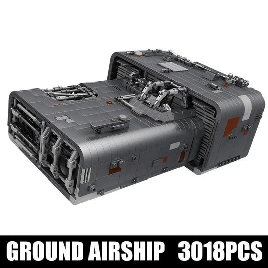 MOC Star Ship A-A4B Landflyer Spacecraft Bricks Toy 21061