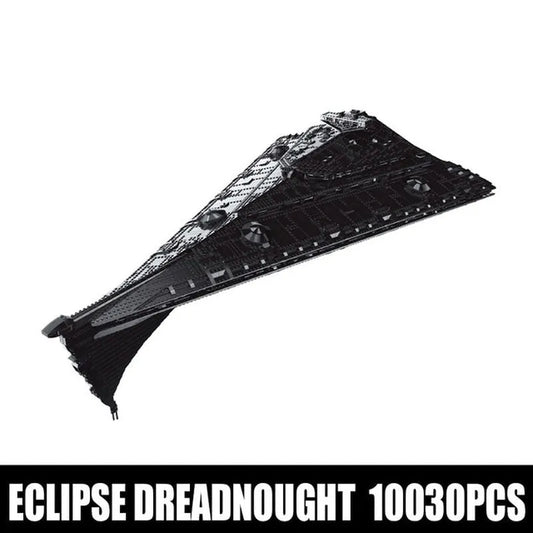 MOC Star Wars Eclipse Class Dreadnought Ship Bricks Toys