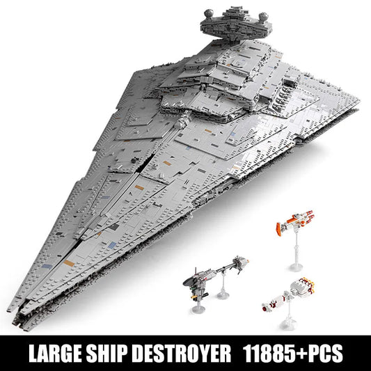 MOC Star Wars ISD Monarch Imperial Destroyer Bricks Toy