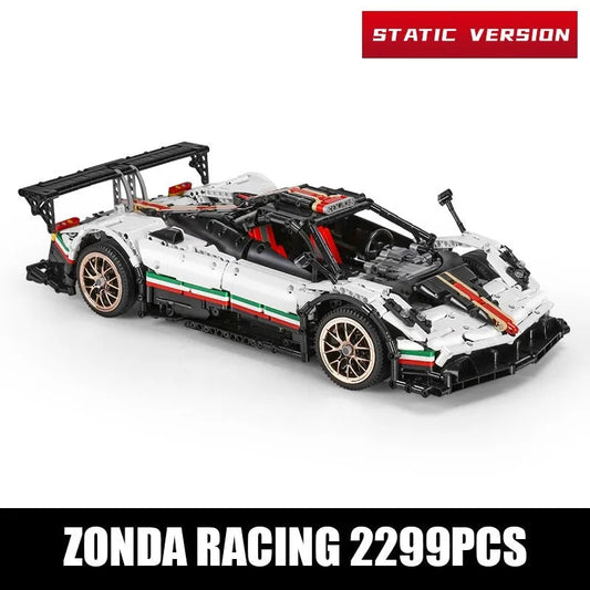 MOC Supercar Pagani Zonda R Racing Car Bricks Toy 13060