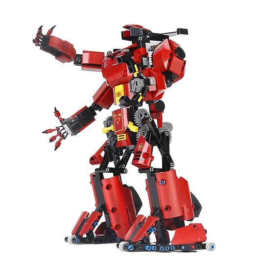 MOC Tech RC Motorized Crimson Beast Robot Bricks Toy 15038