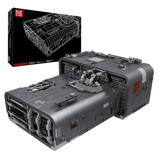 Star Wars MOC A-A4B Landflyer Space Ship Bricks Toys