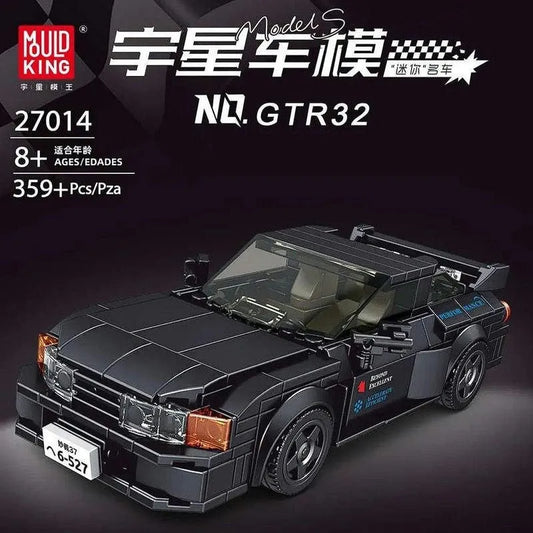 Supercar Mini Nissan GTR32 Racing Sports Car Bricks Toy 27014