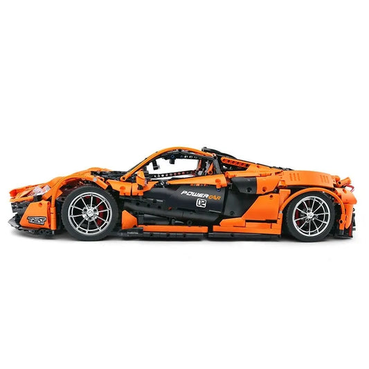 Tech MOC 13090 McLaren P1 Hypercar Racing Car Bricks Toys