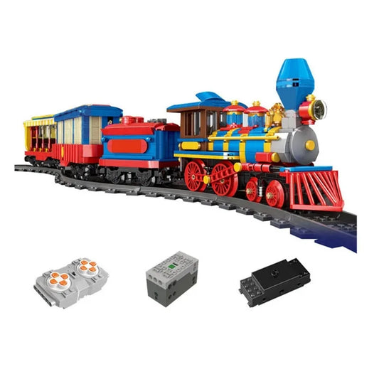 Tech MOC APP Motorized RC Dream Train Bricks Toy 12004
