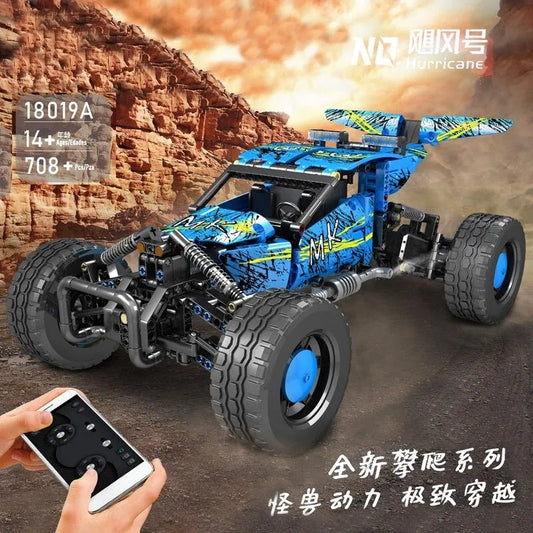 Tech MOC RC Hurricane Climbing Buggy Truck Bricks Toy 18019