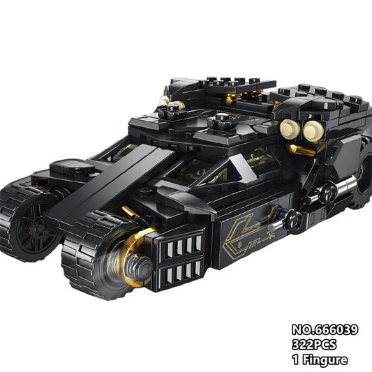 MOC Superhero Racing Batmobile Car Bricks Toy