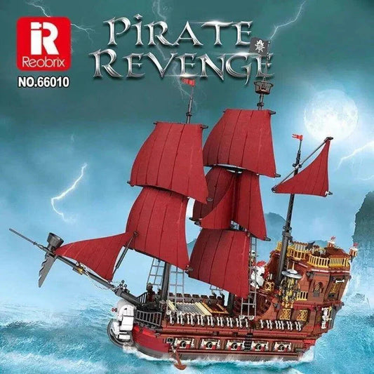 Creator MOC The Royal Pirate Revenge Ship Bricks Toy 66010