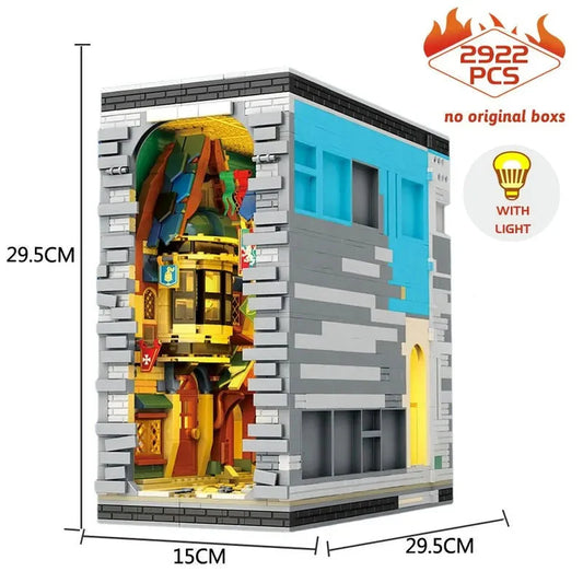 Creator Experts MOC Medieval Town Market Bricks Toys