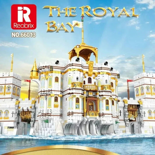 Creator Idea Pirates Of Caribbean The Royal Bay Bricks Toy