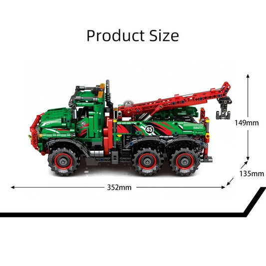MOC City All Terrain Mountain Car Truck Bricks Toys