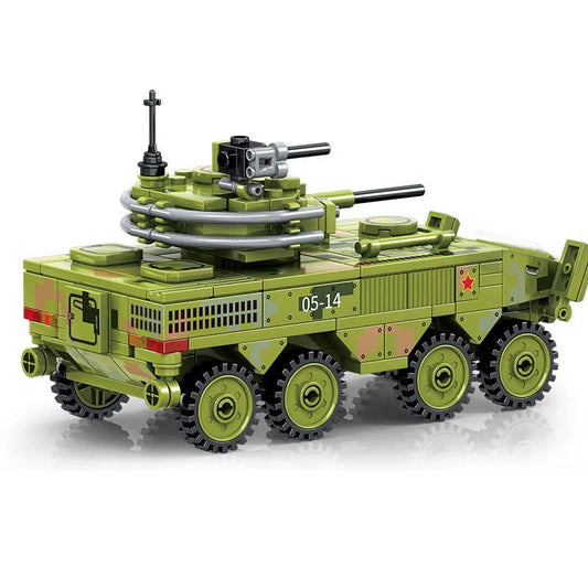 MOC Military WW2 Infantry Fighting Vehicle Kids Bricks Toy