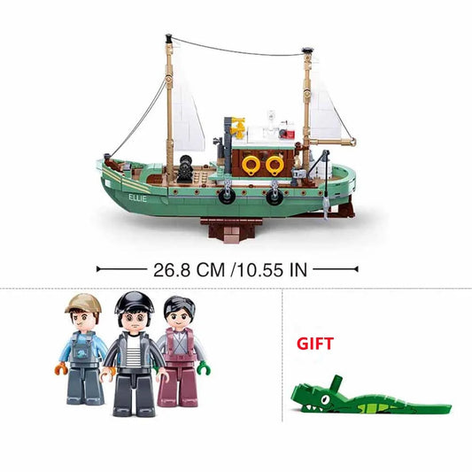 Creator Expert Fisherman Fishing Boat Bricks Toys