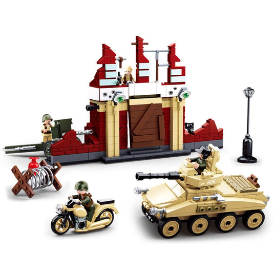 Military WW2 Army Battle of Stalingrad Bricks Toys