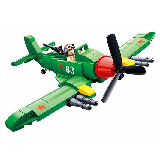 Military WW2 Il2 Fighter Aircraft Bricks Toys