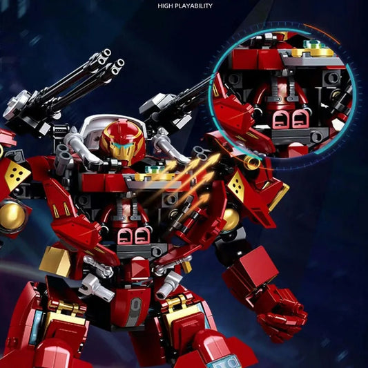 Monkey King Lonely Warrior Hulk Mecha Bricks Toy