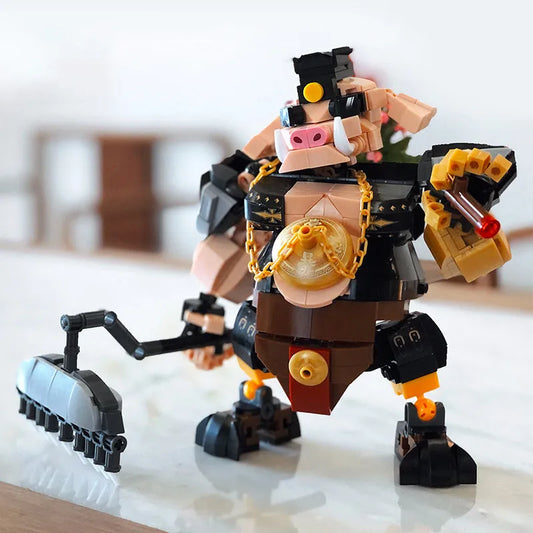 Movie King Monkie Pig Warrior Mecha Bricks Toy