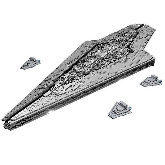 MOC Star Warship Super Star Destroyer Bricks Toys