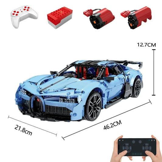 MOC RC Super Sports Racing Car Bricks Kids Toys T5027A