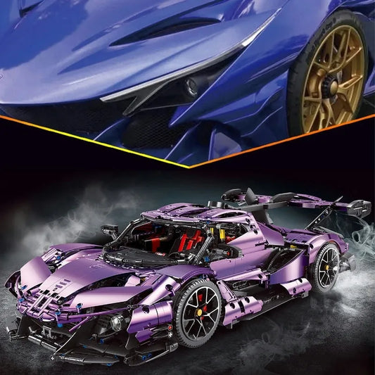 MOC Super Racing Car Gumpert Apollo IE Bricks Toys T5012B