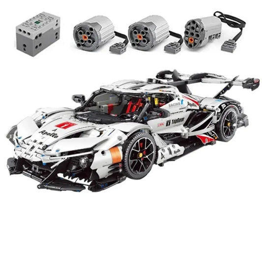 MOC T5012A RC APP Apollo IE Super Racing Car Bricks Toys