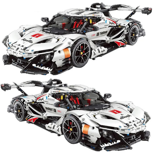 MOC T5012A RC APP Apollo IE Super Racing Car Bricks Toys