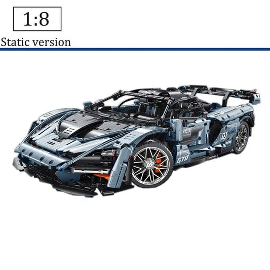 MOC T5013A Hypercar McLaren Senna Racing Car Bricks Toy
