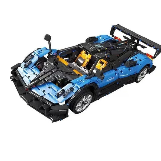 MOC T5038 Pagani Zonda R Sports Car Supercar Bricks Toys