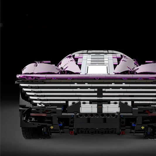 Tech MOC Ferrari Daytona SP3 Supercar Bricks Toys 006-1