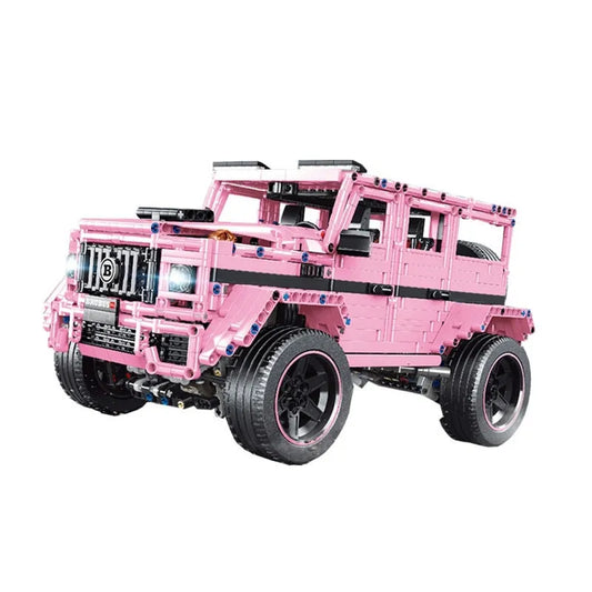 Tech MOC T5016B King Kong Barbie Off-Road SUV Bricks Toy
