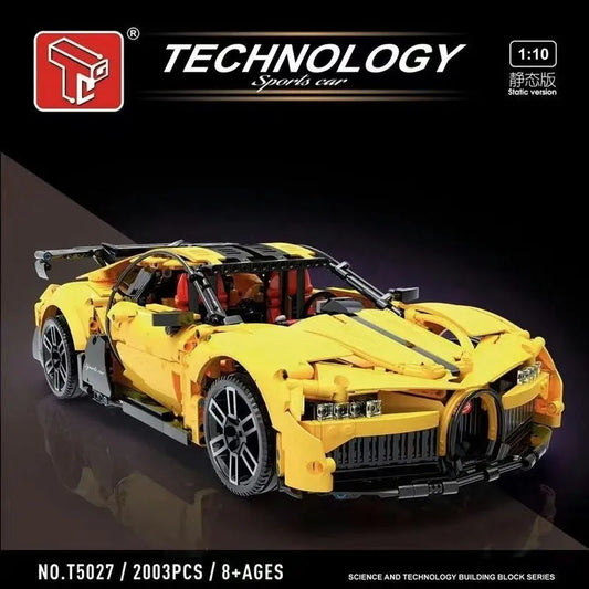 Tech MOC T5027B Supercar Hyper Racing Car Bricks Toys
