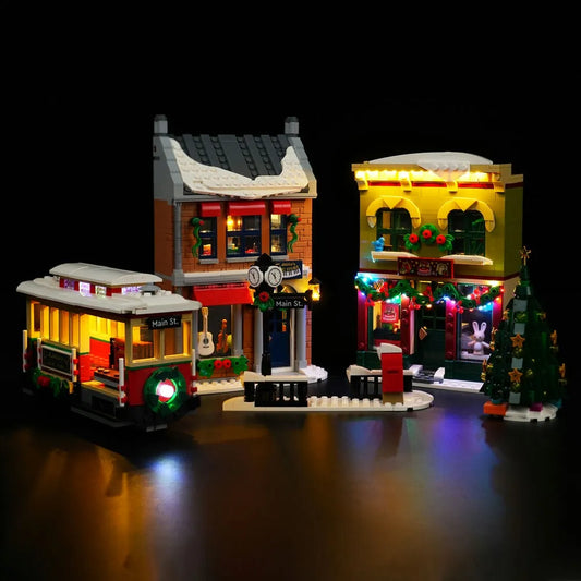 DIY LED Lights Kit For 10308 The Holiday Main Street