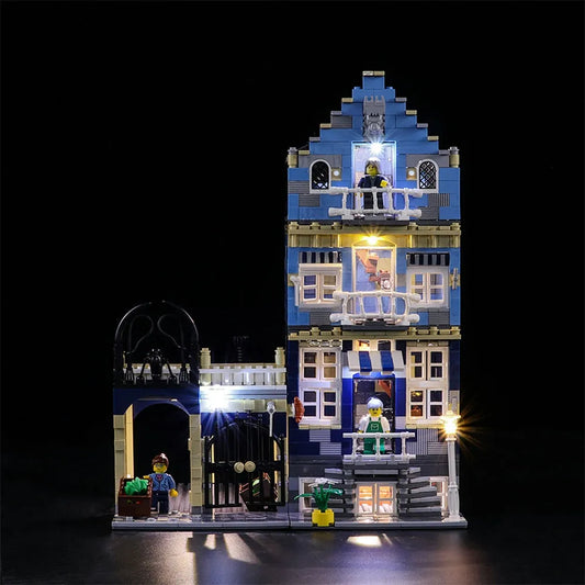 LED Light Set For 10190 Market Street Factory