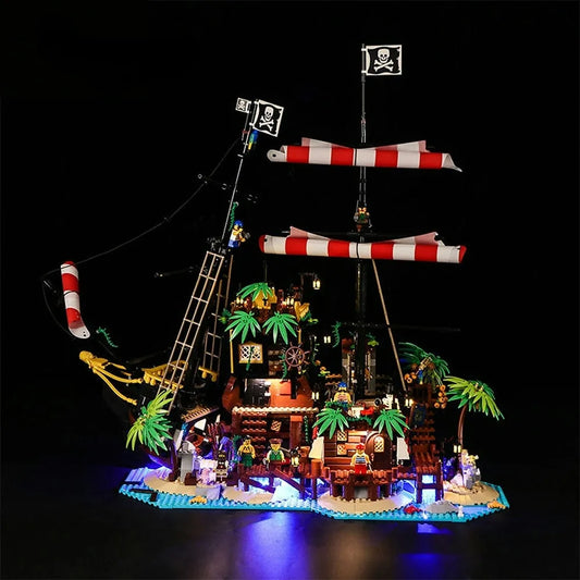 LED Lighting Set For 21322 Pirates Of Barracuda Bay
