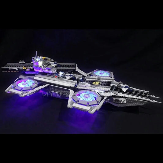 LED Lights For 76042 Super Heroes The Shield Helicarrier