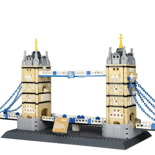 Architecture MOC London Tower Bridge Bricks Toy