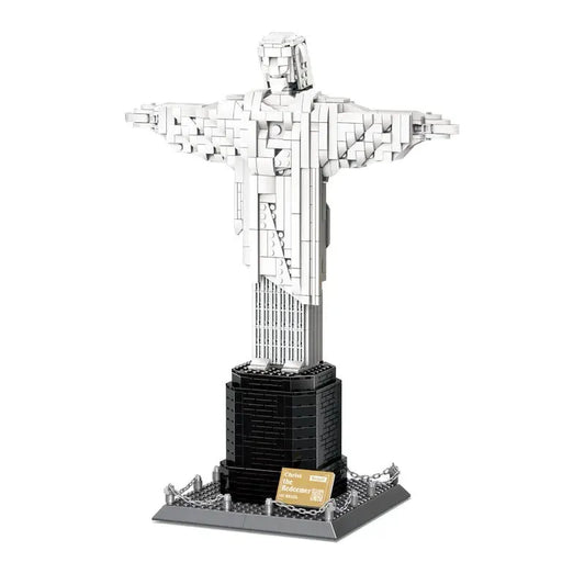 MOC Architecture Brazil Christ Redeemer Bricks Toys