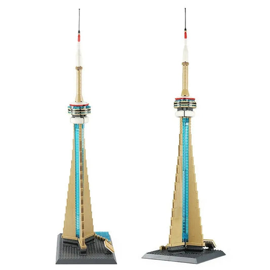 MOC Architecture Canada Toronto TV Tower Bricks Toy