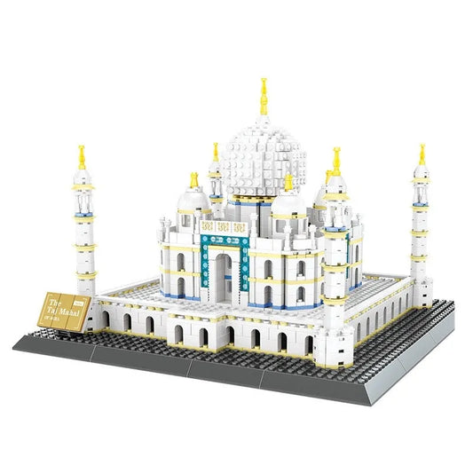 MOC Architecture Famous Taj Mahal Bricks Toys