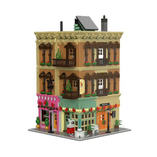 MOC Creator Experts Europa City Grocery Store Bricks Toys