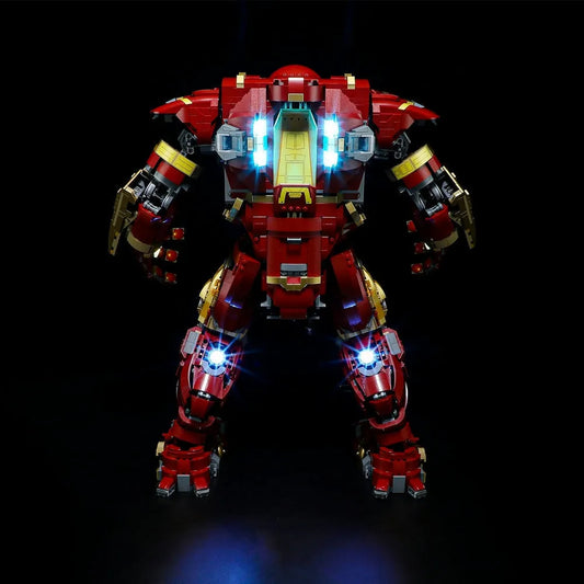 DIY LED Light Set For 76210 The Hulkbuster MK44