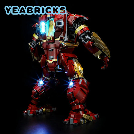 DIY LED Light Set For 76210 The Hulkbuster MK44