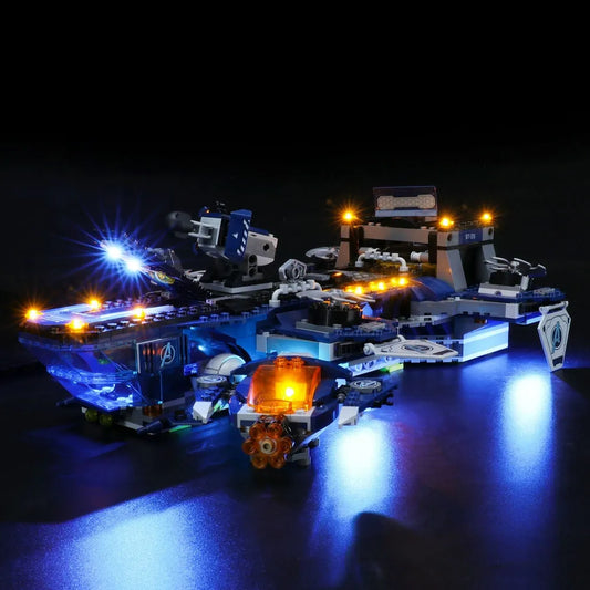 LED Light Kit For 76153 Avengers Helicarrier