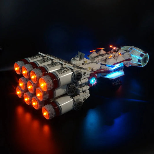 LED Light Set For 10019 The Rebel Blockade Runner