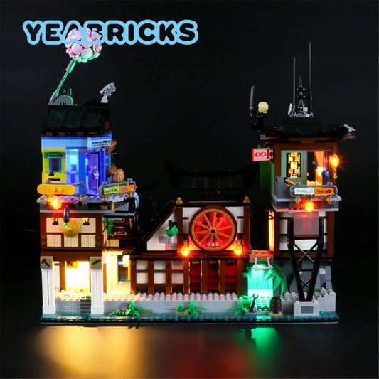 LED Light Set For 70657 Ninjago City Docks