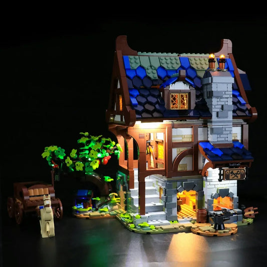LED Lighting Kit For 21325 Medieval Blacksmith