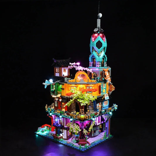 LED Lights For 71741 Ninjago City Gardens