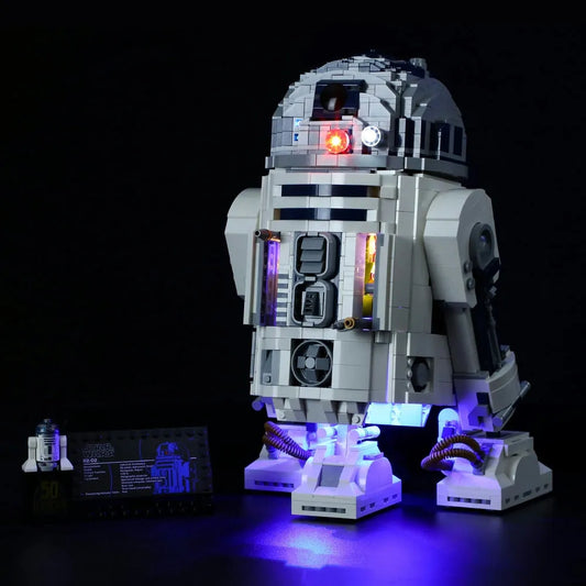 LED Lights Set For Star Wars 75308 The R2-D2